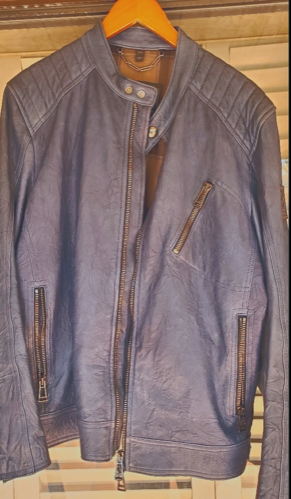 Leather jacket